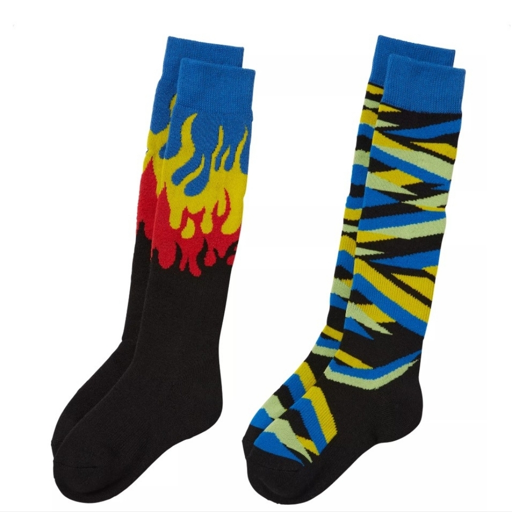 Northeast Outfitters Youth Snow Sport Knee Socks – 4 Pairs - Picture 2 of 5